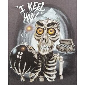 Jeff Dunham Achmed I Keel You T Shirt Mens 3XL Gray NWT Comedy Tee Skeleton